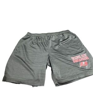 Tampa Bay Buccaneers Men’s Shorts XL Gray NFL Lounge Athletic Shorts